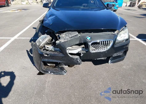 2014 BMW 650I Gran Coupe из США, поврежденный, VIN WBA6B2C55ED129937